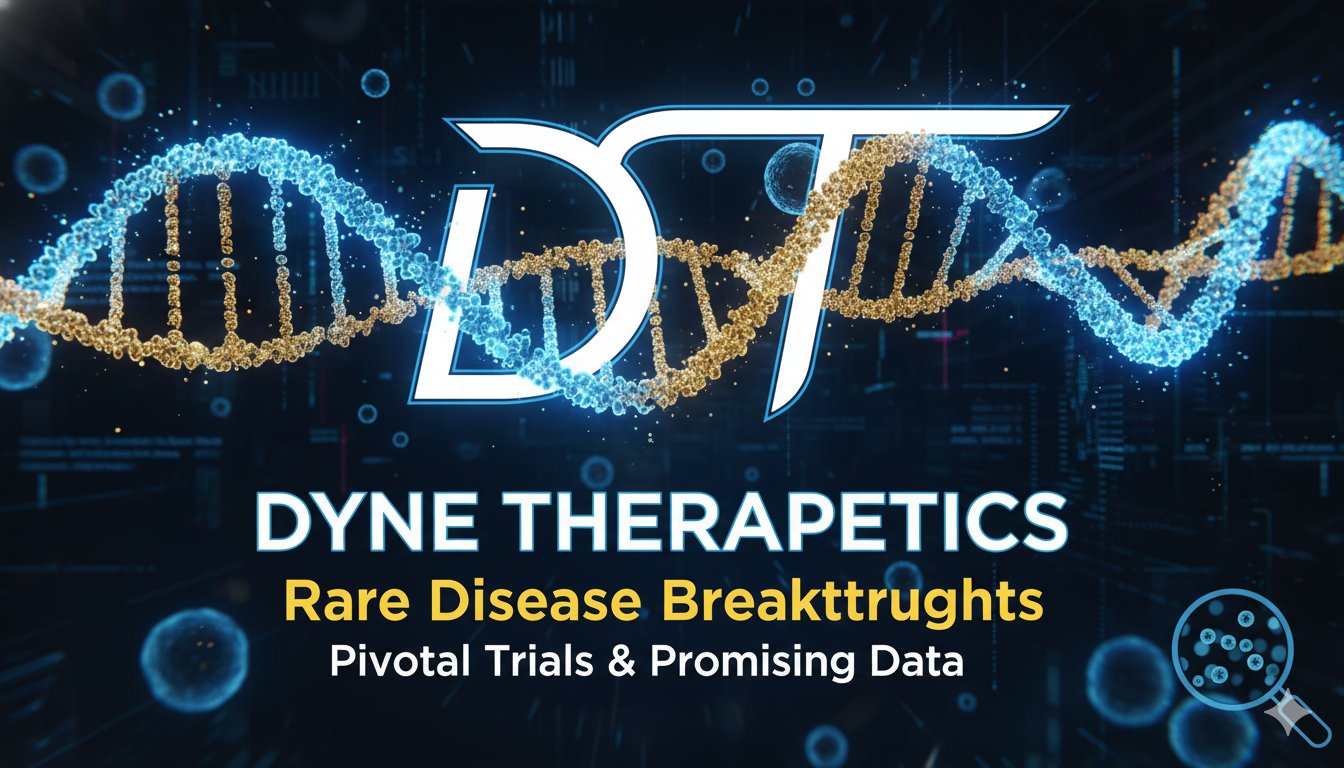 Dyne Therapeutics laboratory researchers analyzing neuromuscular disease data for rare disease pipeline advancement