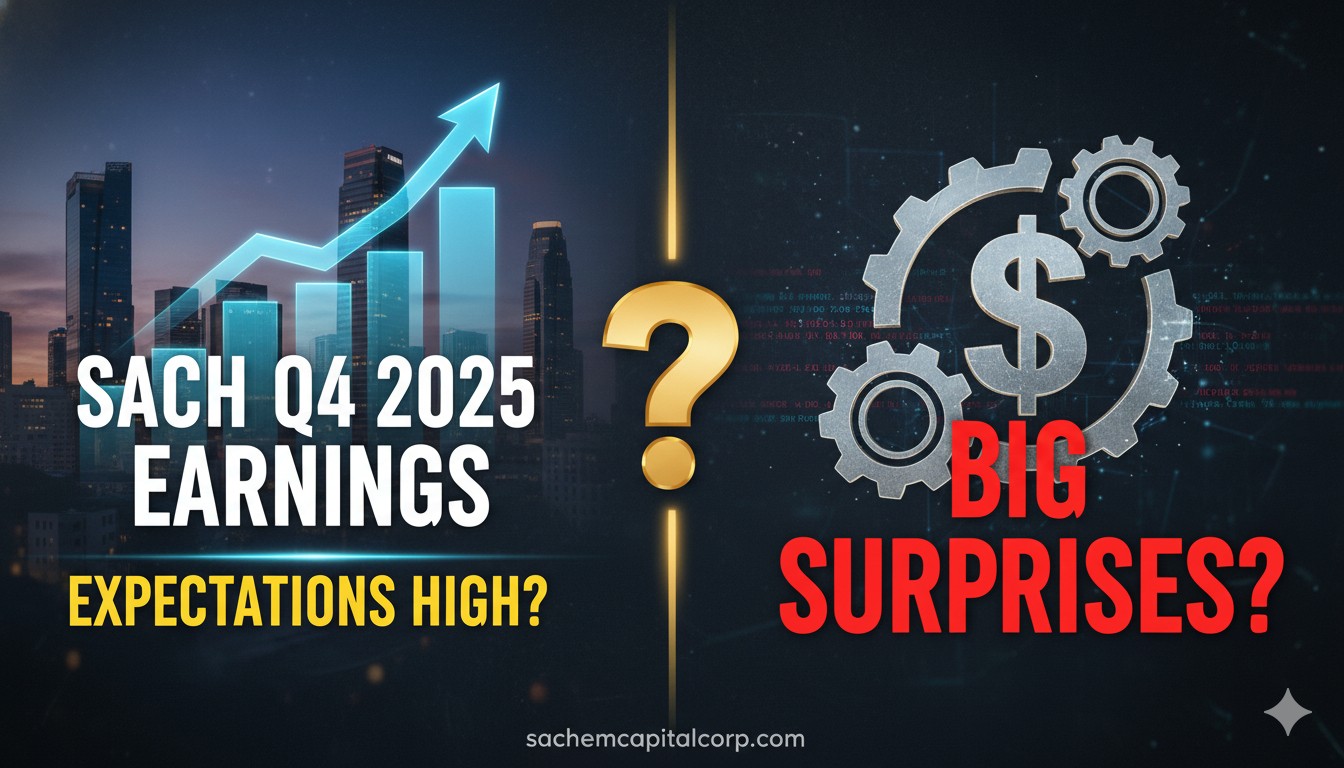 Sachem Capital Corp NYSE American SACH stock chart and earnings preview graphic