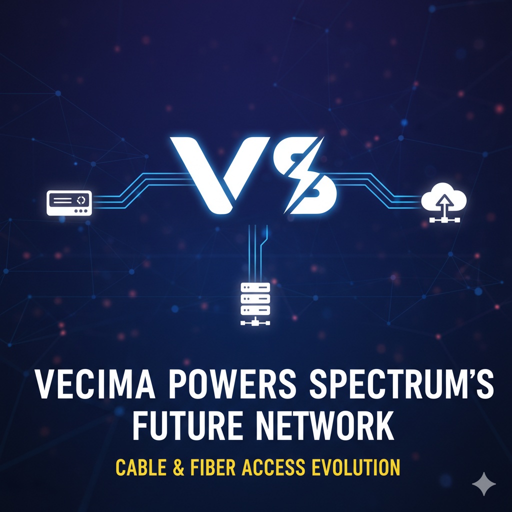 Vecima Networks equipment enabling next-generation cable and fiber broadband network upgrades for Spectrum